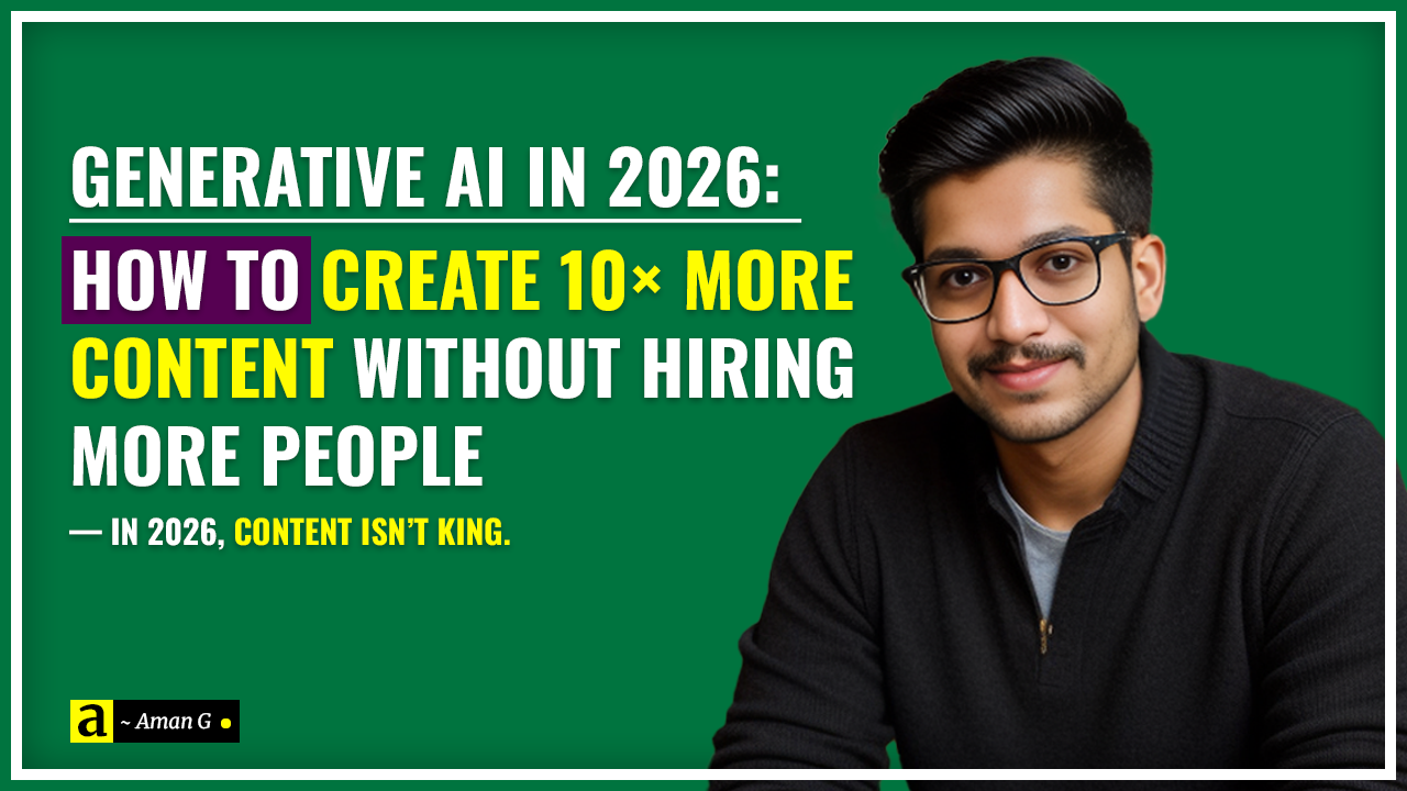 Generative AI in 2026: How to Create 10× More Content Without Hiring More People
