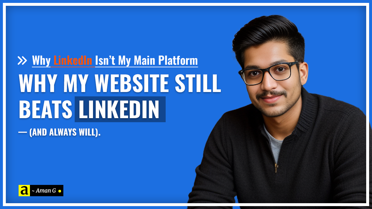 Why My Website Still Beats LinkedIn (And Always Will)