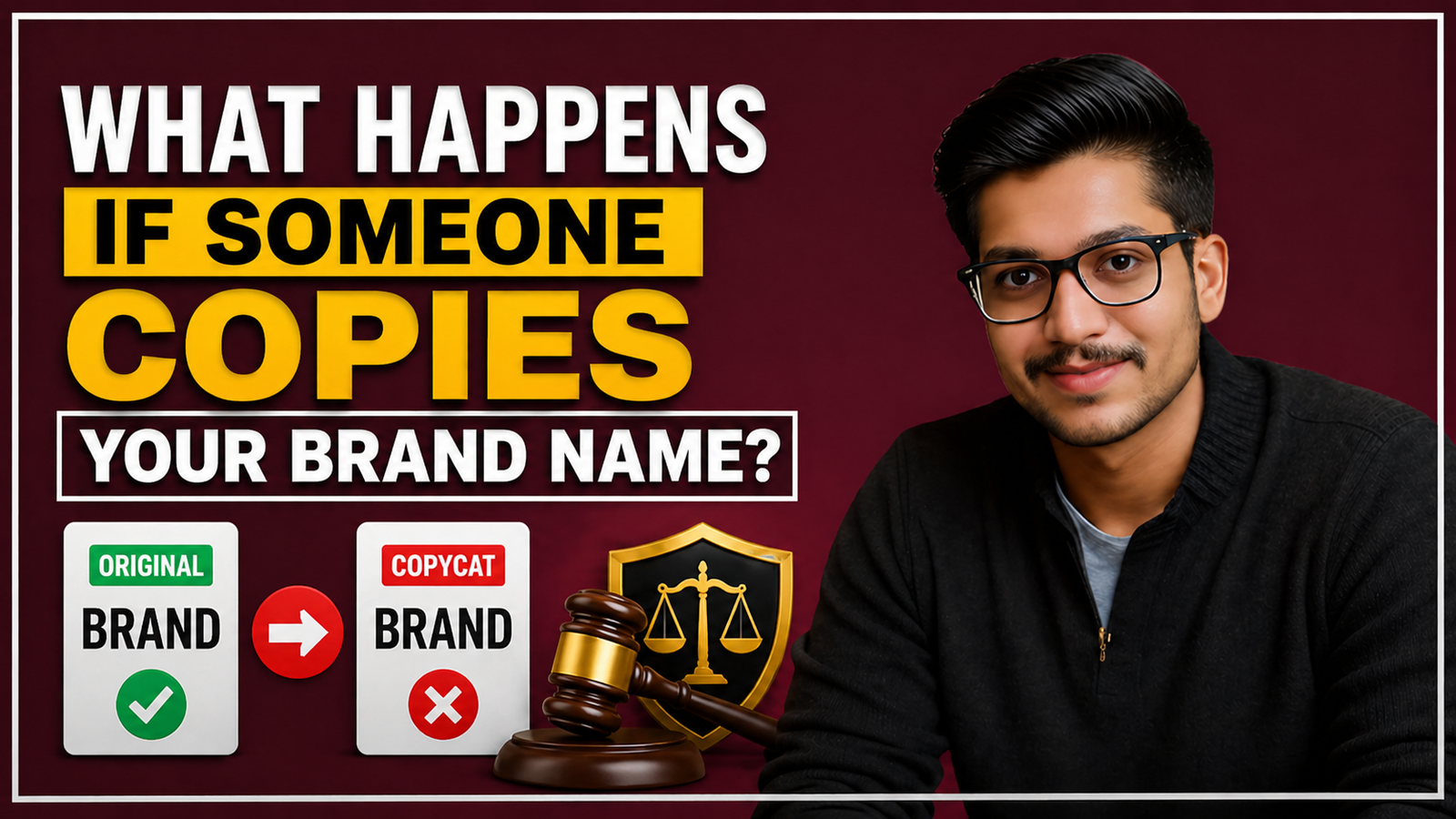 someone copies your brand?