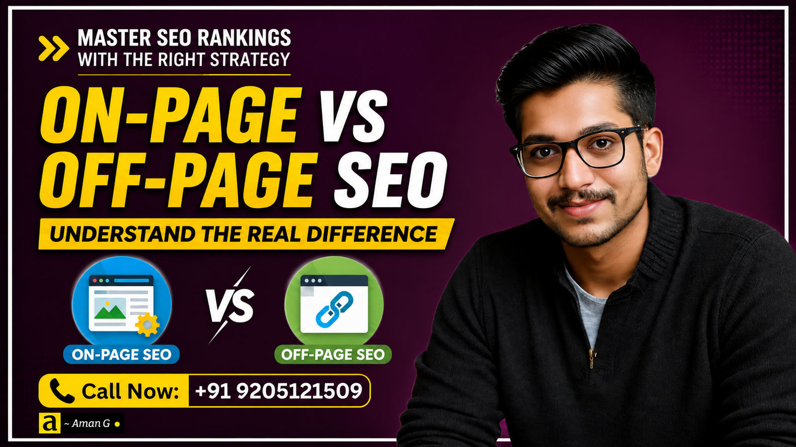 On-Page vs Off-Page SEO What's the Difference banner